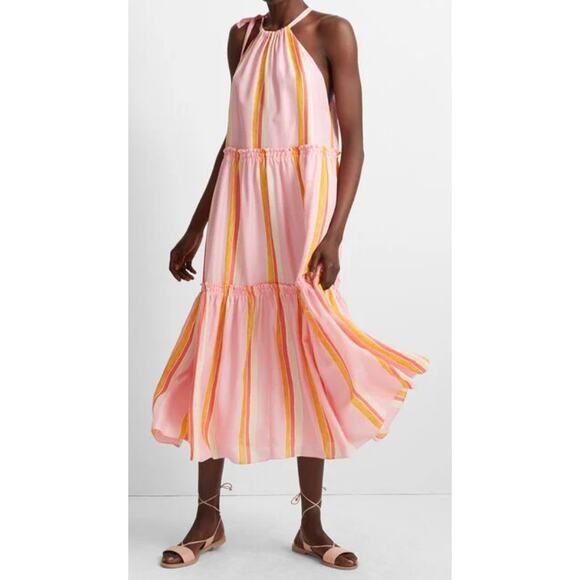 Club Monaco Amirra Silk midi Dress - Picture 1 of 11